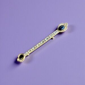 Vintage 1928 Company Swarovski Bar Pin/Brooch
